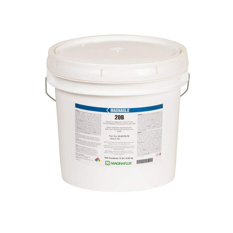 15 pound pail of Magnaflux 20B