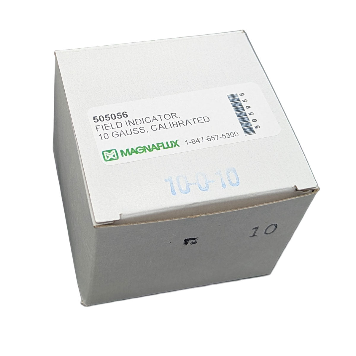 Magnaflux 10 Gauss Calibrated Magnetic Field Indicator in a professional setting, demonstrating its use in measuring magnetic fields for safety and accuracy.