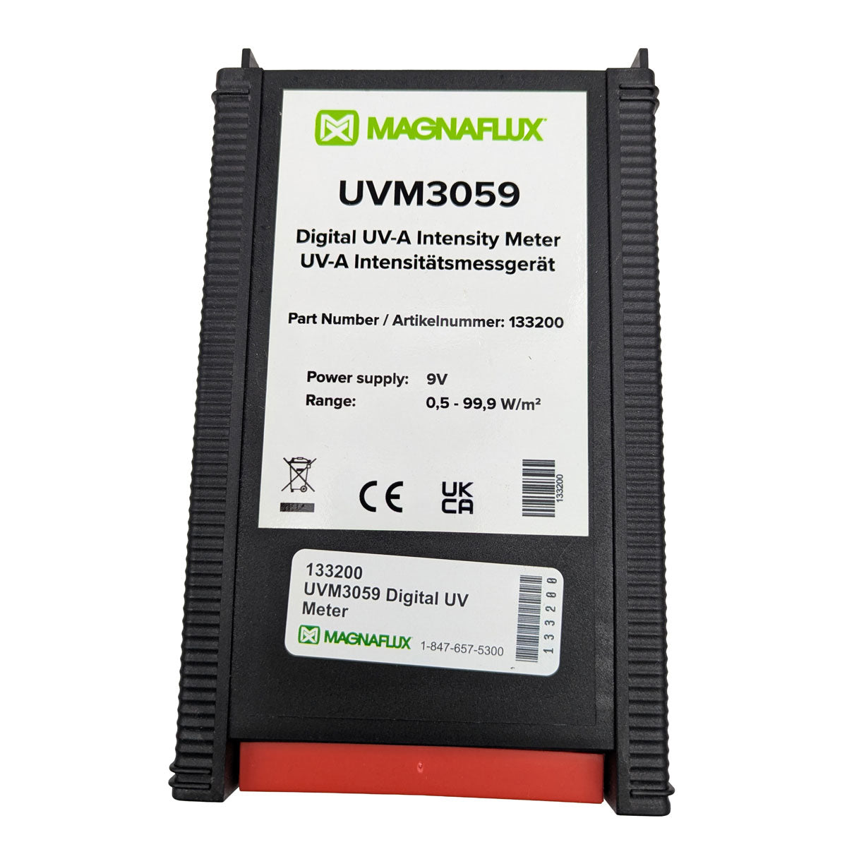 Magnaflux UVM3059 UV Light Meter in a protective case