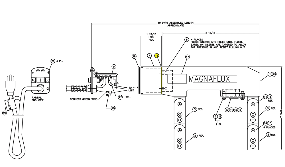 GASKET, Y-7, HOUSING, RUBBER