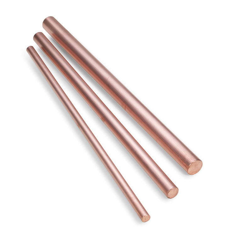 Magnaflux Central Conductor Kit featuring three solid copper rods in varying sizes: .50 inch, .75 inch, and 1.00 inch, designed for circular magnetization of hollow parts.