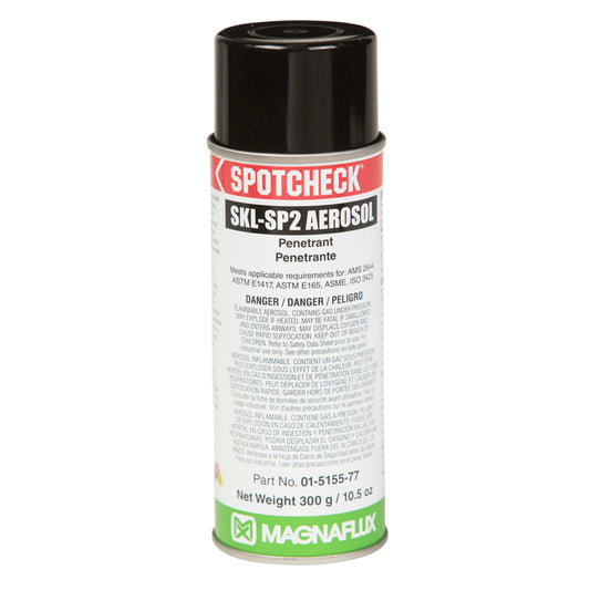 A single aerosol can of Magnaflux Spotcheck SKL-SP2 Penetrant