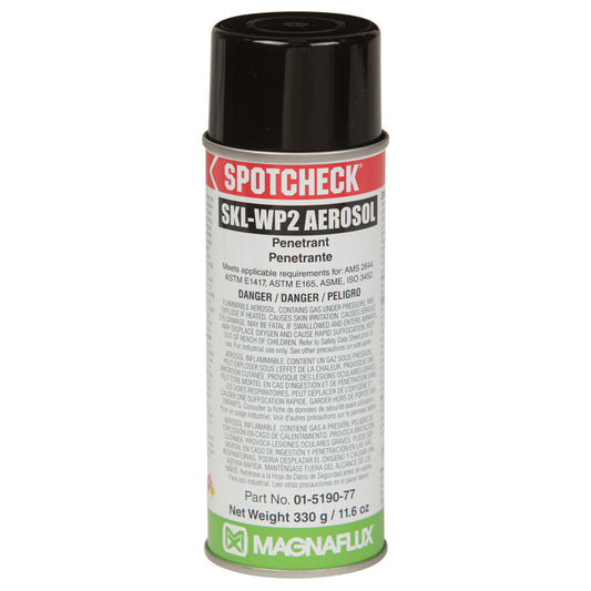 One aerosol cans of Magnaflux Spotcheck SKL-WP2 Penetrant