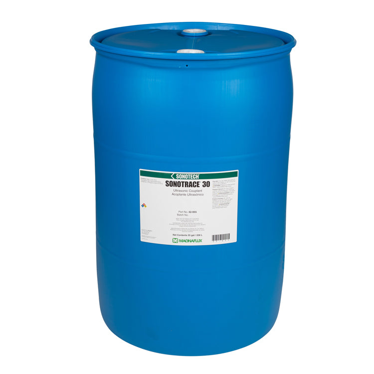 Magnaflux Sonotech Sonotrace 30 in a 55 gallon drum