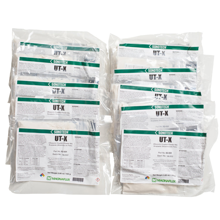10 packages of Magnaflux Sonotech UT-X