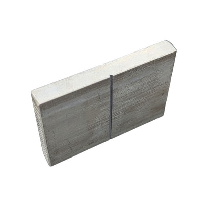 Aluminum Test Block for Sensitivity Comparison of Penetrants showcasing its durable 2024 aluminum construction and 1/8" wide groove designed for easy side-by-side testing.