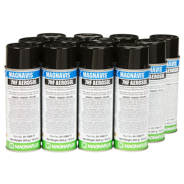 Magnaflux 7HF Black Non-Fluorescent MPI Particles | Visible Wet